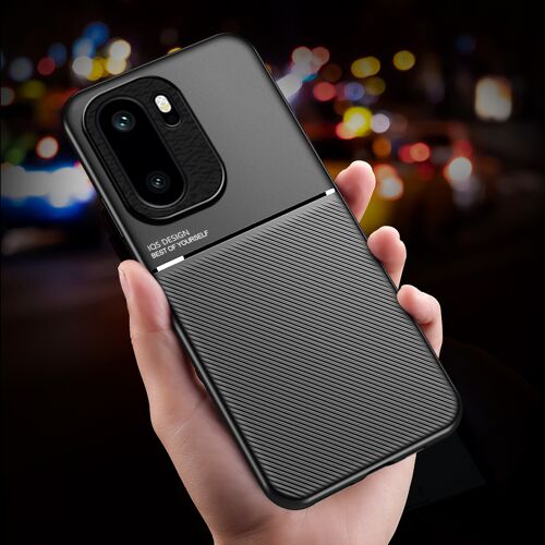 Coque pour OnePlus Ace 6,Etui OnePlus Ace 6 absorption des chocs et protection,tatouer magique,coque en silicone - Noir