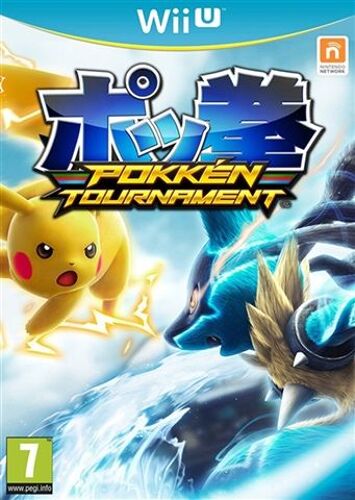 Pal Nintendo Wii U Pokken Tournament (No Mewtwo Card) English/Espanol/It/Fr/De