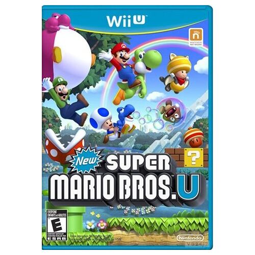 Pal Version Nintendo Wii U New Super Mario Bros. U English/Espanol/It/Fr/De