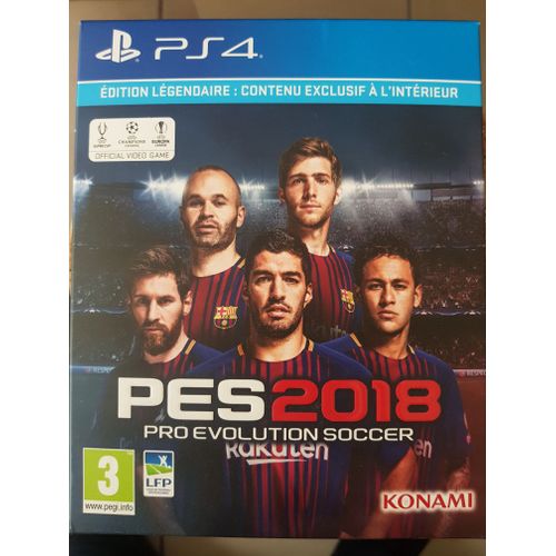 Pes 2018 Édition Légendaires PS4