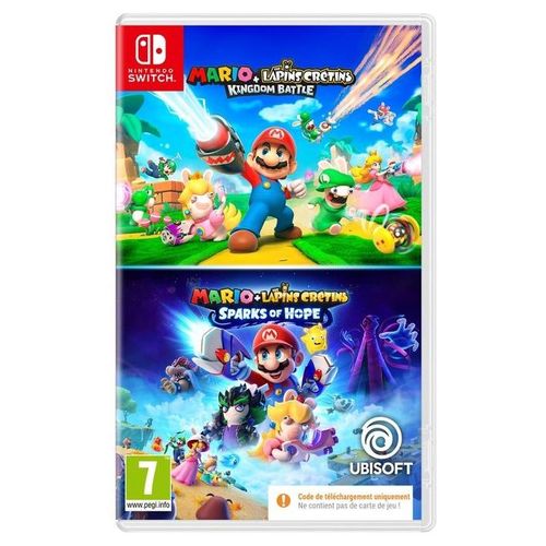 Mario + Lapins Crétins Kingdom Battle / Mario + Lapins Crétins Sparks of Hope (CIB) Switch