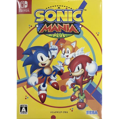 Sonic Mania Plus [Deluxe Limited Edition] - Switch (Japon)