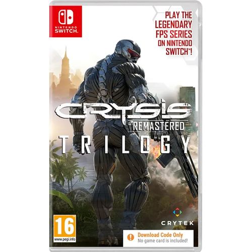 Crysis Remastered Trilogy (Code in a box) - Switch