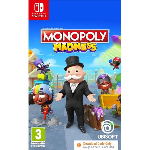 Monopoly Madness (Code in a Box) Switch