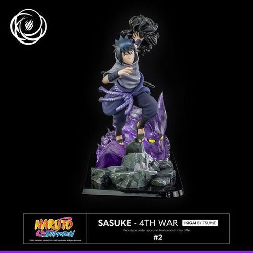 Tsume Art - Ikigai 1/6 - Naruto Shippuden - Sasuke 4th Great Ninja War Statue 36cm