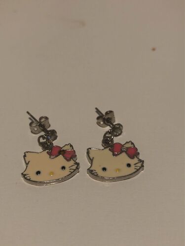Boucles D¿Oreilles Hello Kitty