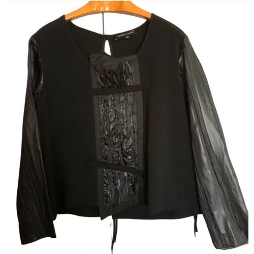 🌟 Neuf: Lauren Vidal M 38 40 42 44 Sublime Haut Chemise Chemisier Tunique