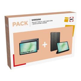 PACK TABLETTE TACTILE SAMSUNG GALAXY TAB A11+ 11 128 GO GRIS + BOOK COVER HYBRIDE