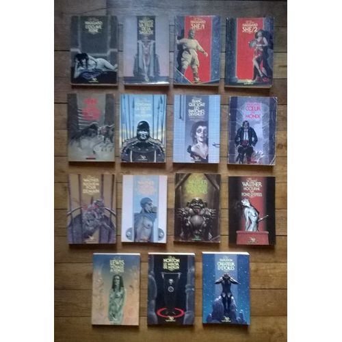 Lot De 15 Neo .Rider Haggard,Stapledon,Daniel Walter,C.S Lewis.Fantastique,Science Fiction.