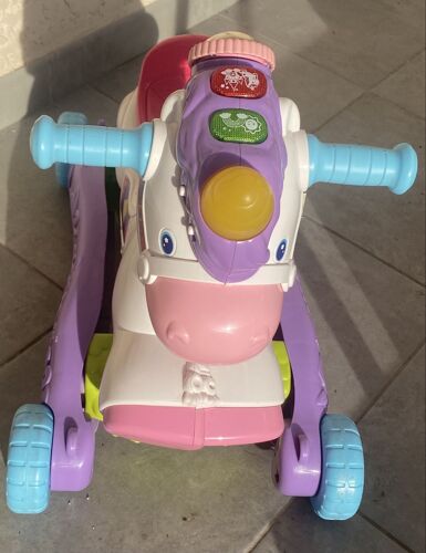 Licorne Vtech 3 En 1 Porteur Bascule Trotteur