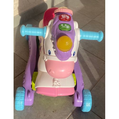 Licorne Vtech 3 En 1 Porteur Bascule Trotteur