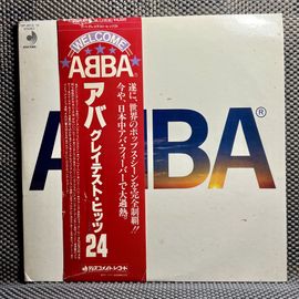 Abba - Abba's Greatest Hits 24 [2x Vinyl Lp - Japan Press - 1980 - Dsp-3012 13 - Ex To Nm/Vg+ With Obi & Insert] Europop Disco