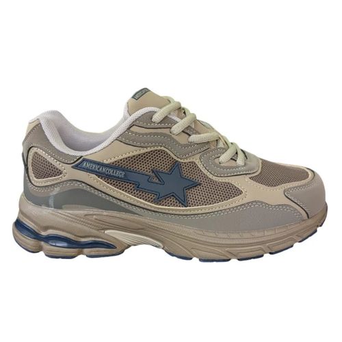 Chaussures American College Baskets Beige