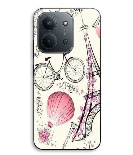 Coque Pour Xiaomi Redmi 15C 5g Paris tour eiffel vélo Maniacase