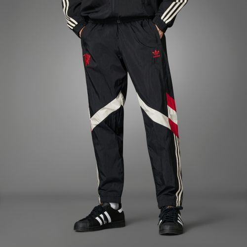 Pantalon De Survêtement Manchester United Originals Adidas - Black / Mufc Red - Xs