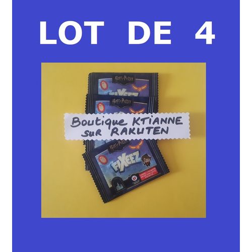 Fixeez - Harry Potter - Magasin U - 2025 - Patch En Tissu (Réutilisable) + 1 Vignette - Neuf