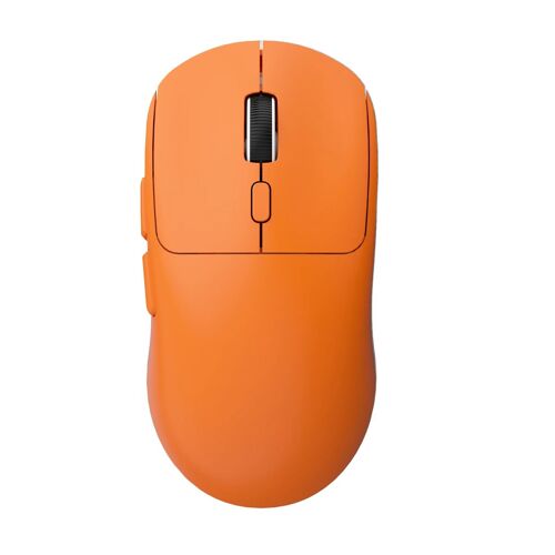 Souris sans fil USB 2.4G, Rechargeable, réglable, 1000dpi, 7 couleurs, rvb, confortable, pour la maison, le bureau, ordinateur portable, Gamer Orange