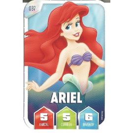 Carte Disney -Leclerc 2025 - N°37 - Ariel