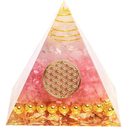Pyramide Orgonite Pyramide Cristal Améthyste Naturelle Protection Yoga Et Méditation Pour La Protection Contre Les Champs Électromagnétiques Et Les Énergies Négatives