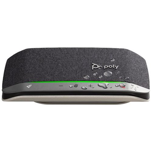 HP Poly Sync 20 - Haut-parleur intelligent - Bluetooth - filaire, sans fil - USB-C - noir - certifié Zoom