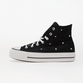 Chaussures Baskets Converse Chuck Taylor All Star Lift Black/ Silver/ White Eur