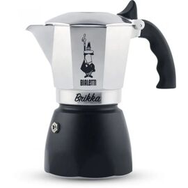 Cafetière À Moka - Bialetti - Brikka - 0,17 L - Aluminium - Noir