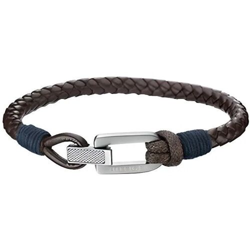 Bracelet - Tommy Hilfiger - 2701011 - Acier Inoxydable - Quartz - Bleu Et Marron