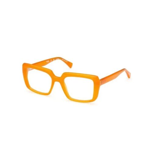 Lunettes De Vue Guess Gu50152 53/20/145 044 Orange/Monocolor Injected Frames Unisex Guess Gu50152 Orange/Monocolor Eye Glasses 53 20 