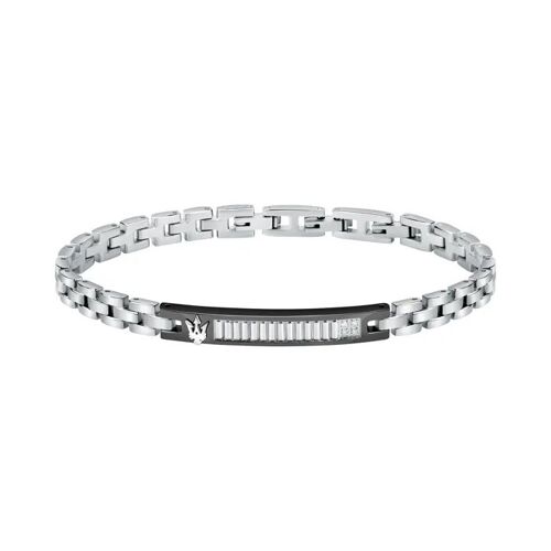 Bracelet - Maserati - Jm423aty20 - Acier - Diamant - Noir