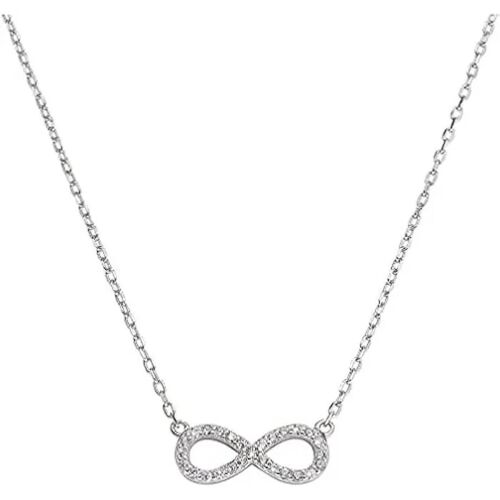 Collier - Amen - Infini - Argent Sterling - Zircons - Small