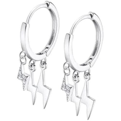Lotus Silver Boucles D'oreilles Créoles Trendy Lp3273-4/1 Rayons Lp3273-4/1 Marque, Taille Unique, Métaux Non Précieux, Pas De