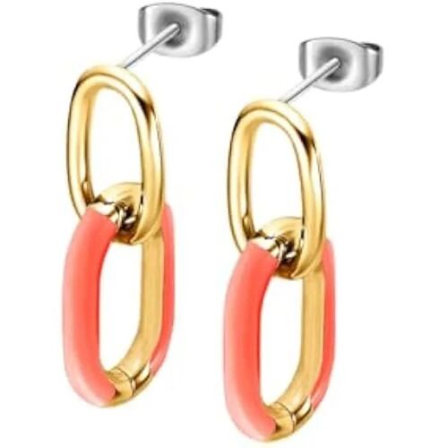 Lotus Boucles D'oreilles Style Boucles D'oreilles Mme Chap.Coral. Ls2330-4/4 Marque, Taille Unique, Métaux Non Précieux, Pas De
