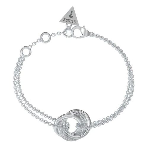 Bracelet - Guess - Perfect Mini Links - Rhodium Argenté - Femme - 16-18,5 Cm