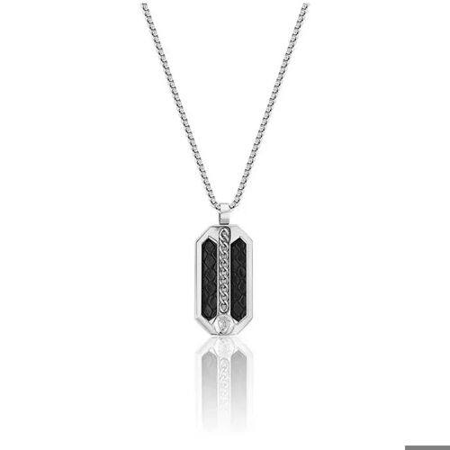 Pendentif - Police - Pejgn2009201 - Acier Inoxydable - Argenté - 50 Cm