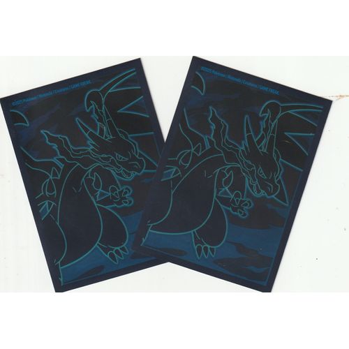 2 Protèges Cartes Pokémon - Sleeve - Dracaufeu