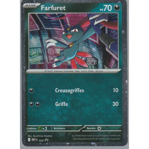 Carte Pokémon - Farfuret - 020 - Promo - Holo-Rare - Flammes Fantasmagoriques