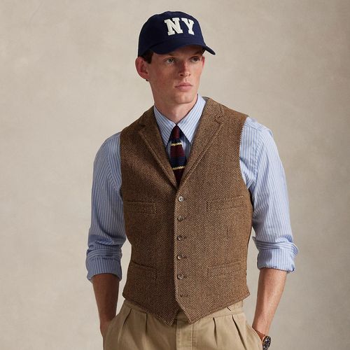 Gilet En Laine À Chevrons