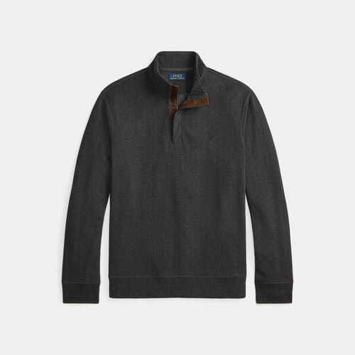 Pull Demi-Zippé En Jersey Luxueux