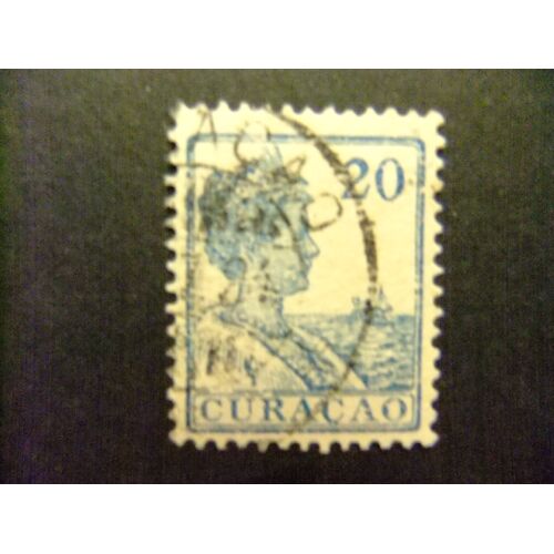 40 Curaçao 1919 / Reina Juliana / Yvert 68 Fu