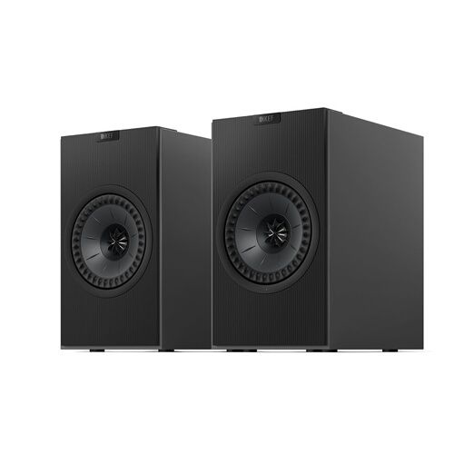 Enceinte connectée Hifi Kef Coda W Noir Titane vendues par paire