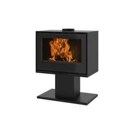 Godin - Poêle à bois 10kw noir 411202ANTH