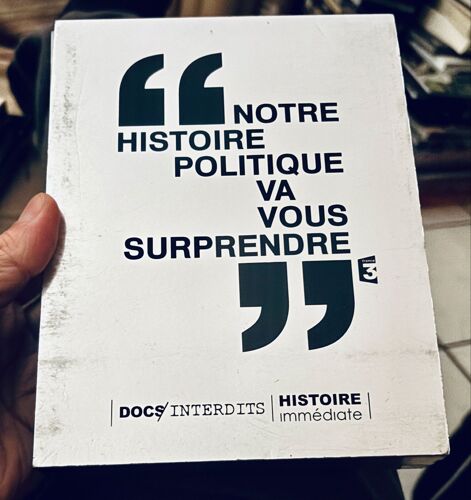 Coffret Dvd Notre Histoire Politique Va Vous Surprendre Saison 2 France 3 Edition Presse Docs Interdits Histoire Immediate 6 Dvd Documentaires Politiques 