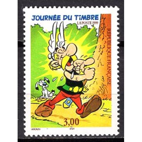France 1999 Journee Du Timbre Asterix Le Gaulois Sans Surtaxe Yvert N°3225 Neuf**