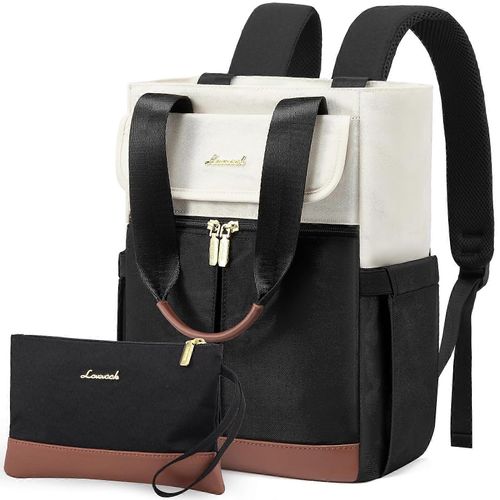 Sac a dos convertible pour femme, petit sac fourre-tout, mini sac a dos pour etudiante, ideal pour le travail, le quotidien et les voyages (lot de 2).