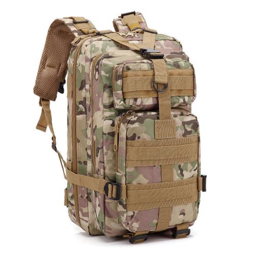 Sac a dos tactique, 30 L, etanche, pour le camping et la randonnee, performant et leger.