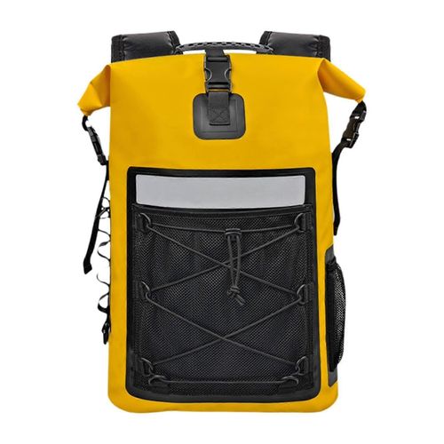 Sac a dos 35L pour activites de plein air (kayak, plage) - Jaune - Ref. : 6955