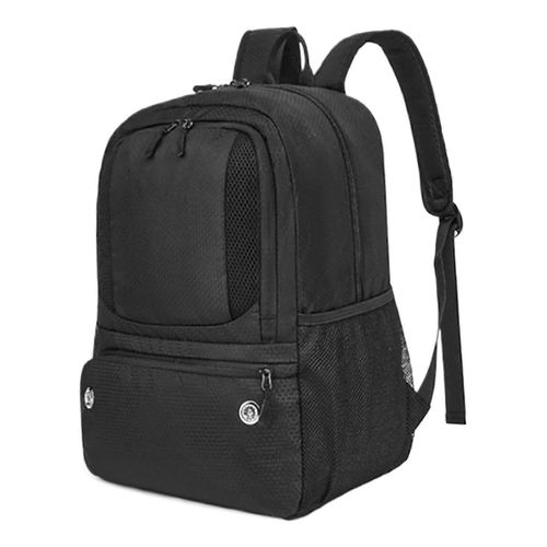Sac a dos de football ergonomique, impermeable, respirant et anti-odeurs avec compartiment pour chaussures, ideal pour l'entraînement sportif en salle de sport.