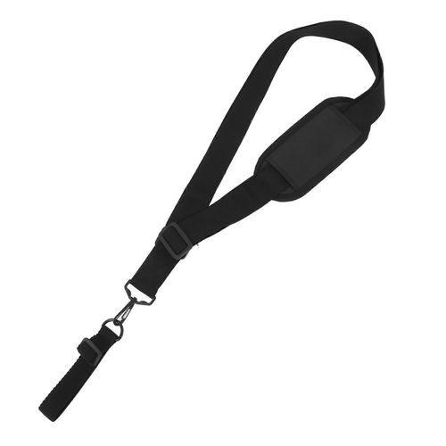 Courroies pour debroussailleuses, bretelles pour tondeuses a gazon, acier inoxydable noir