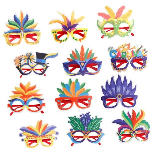 Lunettes Amusantes Pour Les Fetes, Accessoires Photo De Type Lunettes De Carnaval Pour Les Anniversaires