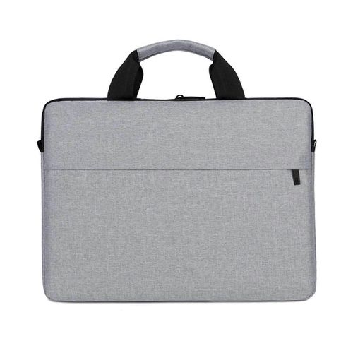 Sacoche pour ordinateur portable femme 13,3/14,1/15,6/17 pouces, etui de bureau/voyage, sacoche de luxe (Gris, 13,3 pouces)